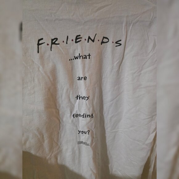 Vintage 90s FRIENDS show long sleeve - Large - smelly cat - - Picture 2 of 5